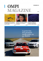 Cover of WIPO Magazine featuring Skoda cars