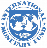 International Monetary Fund logo. International Monetary Fund logo.