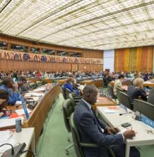 Standing Committee on Copyright and Related Rights in session at the World Intellectual Property Organization (WIPO). Photo credit: WIPO