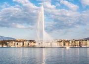View of Geneva in Switzerland