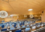 Photo of the WIPO Coference Hall in Geneva, Switzerland. 