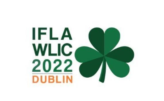 IFLA Congress logo - a clover, representing Ireland.