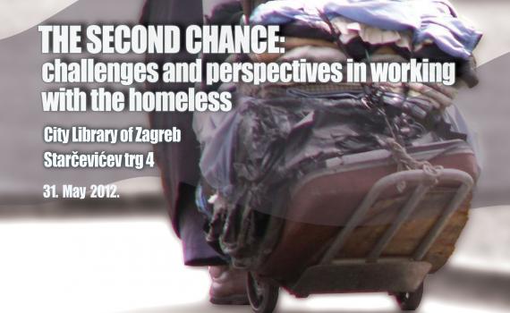 Image of cover of the Zagreb City Libraries booklet of papers from their conference on homelessness in Croatia. Image of cover of the Zagreb City Libraries booklet of papers from their conference on homelessness in Croatia.